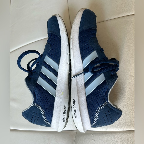 Adidas Cloudfoam Running Shoes in Blue - Picture 2 of 6